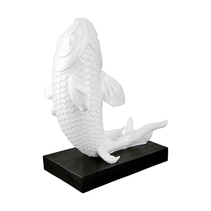 2 pcs. Set of bookends fish koi H.22 cm