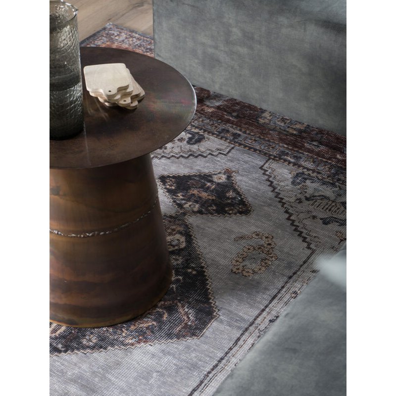 Rug Karaca Anthracite/Brown 09 – 200 x 290 cm