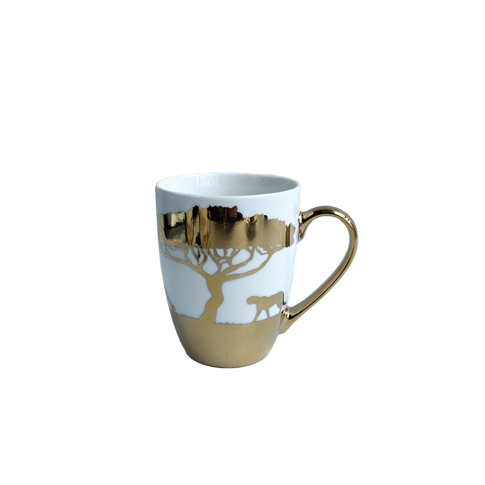 GOLDEN SAVANNA MUGS - SET OF 4