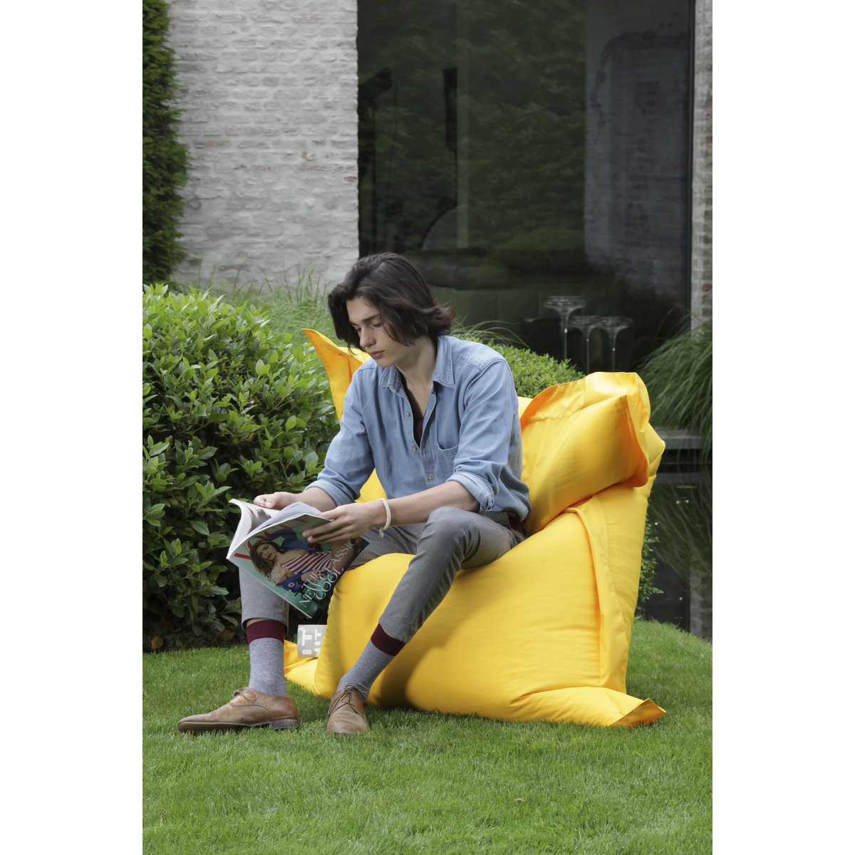 BEANBAG - vieux jaune