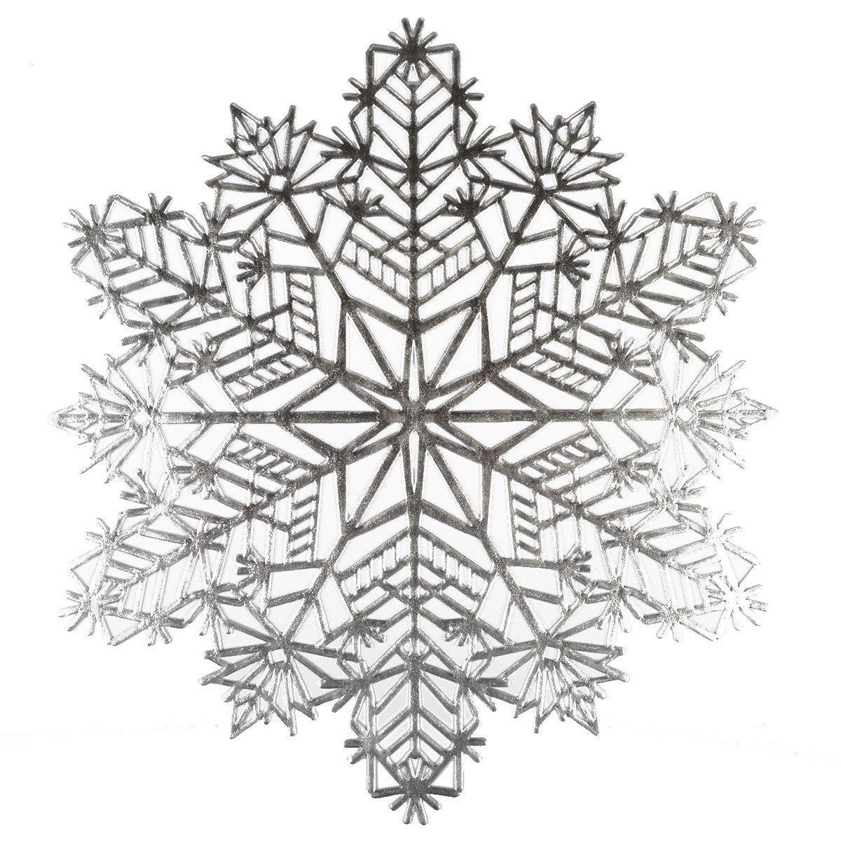 SILVER SNOWFLAKE PLATTER