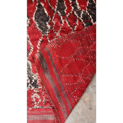 Pure wool Moroccan Berber rug 200 x 336 cm