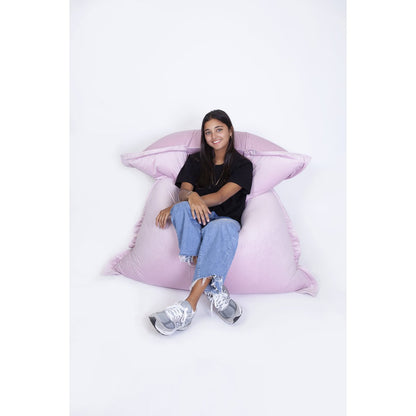 BEANBAG VELVET - old roze