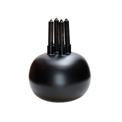 SALE! Candle holder - Valdes Ø25 cm black