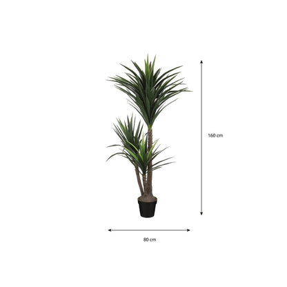 Kunstplant Yucca Cream