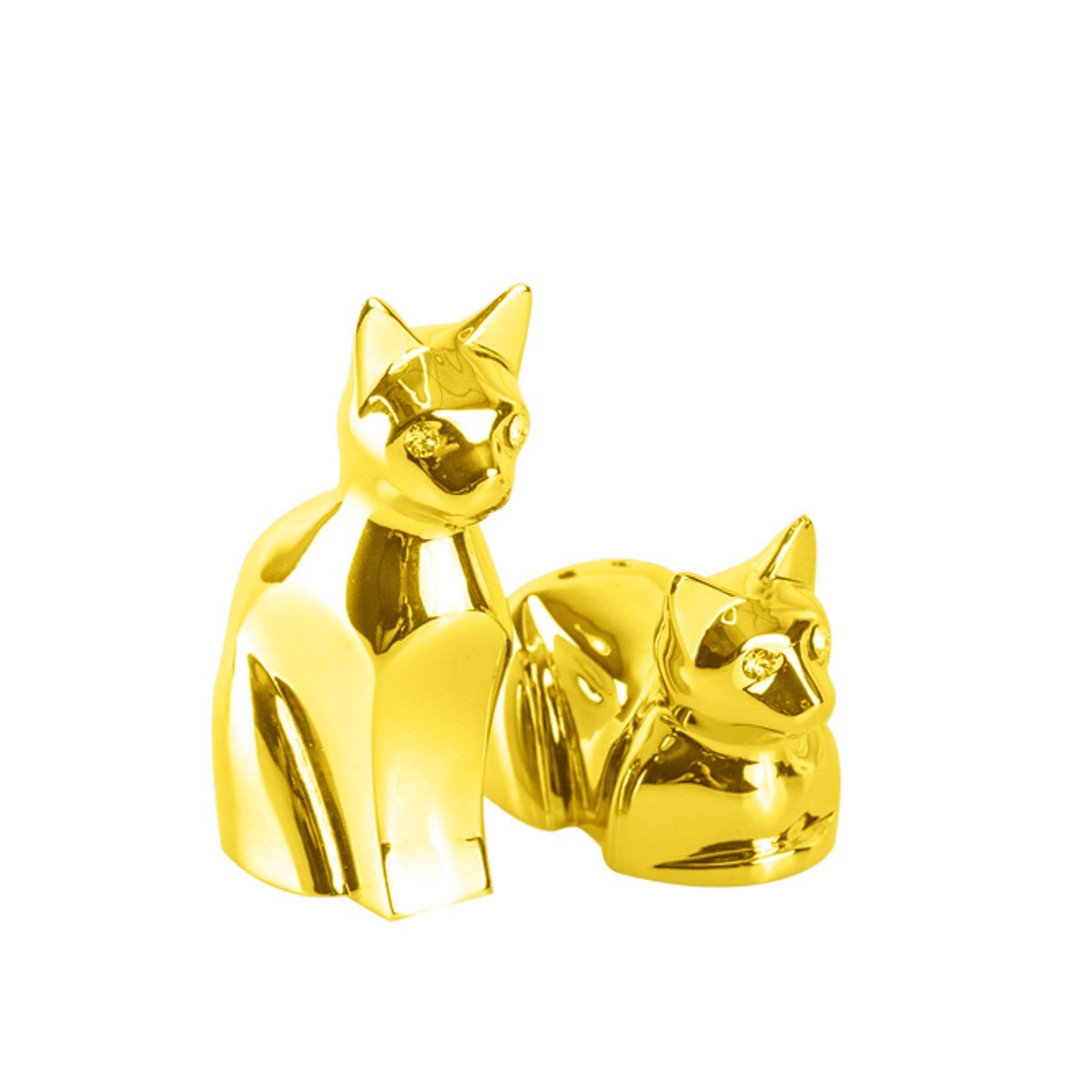 Golden cat salt and pepper