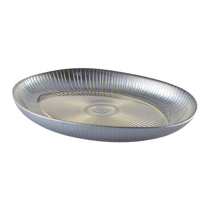 Oval eye cup 22x15.5cm Silver