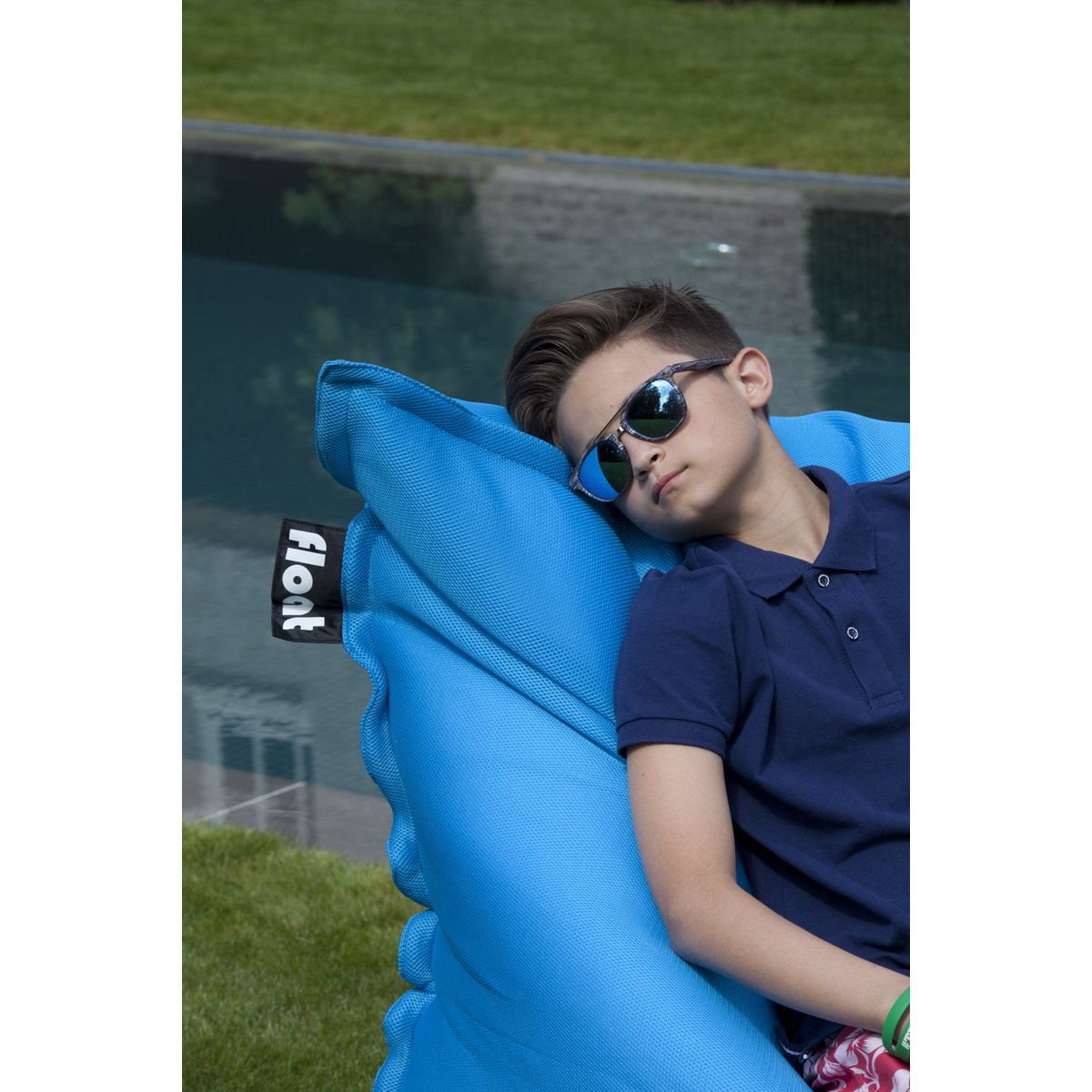 FLOAT BEANBAG SWIMMINGPOOL - turquoise