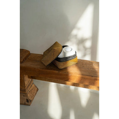 The Beaded Basket - Gold - L