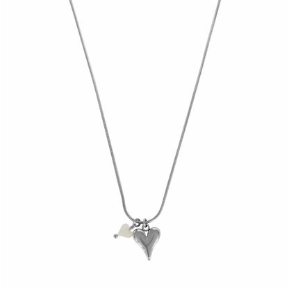Hearts Collier - Silver