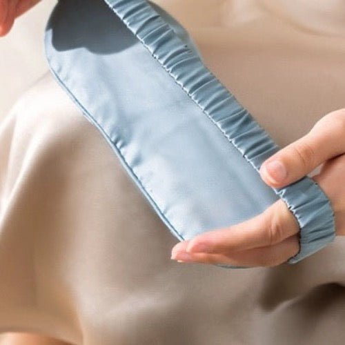 100% Silk Sleeping Mask-22mm-Plain Colors-Oversize