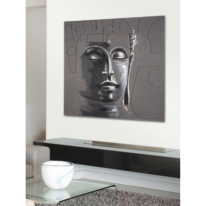 Square picture Buddha H.100 cm