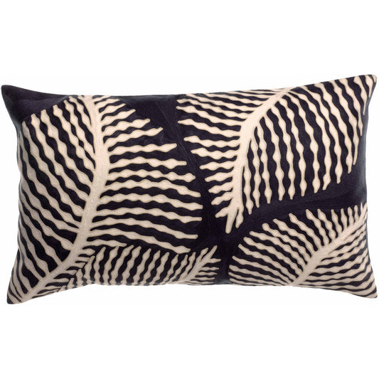 Embroidered cushion Flora Marine 40 x 65