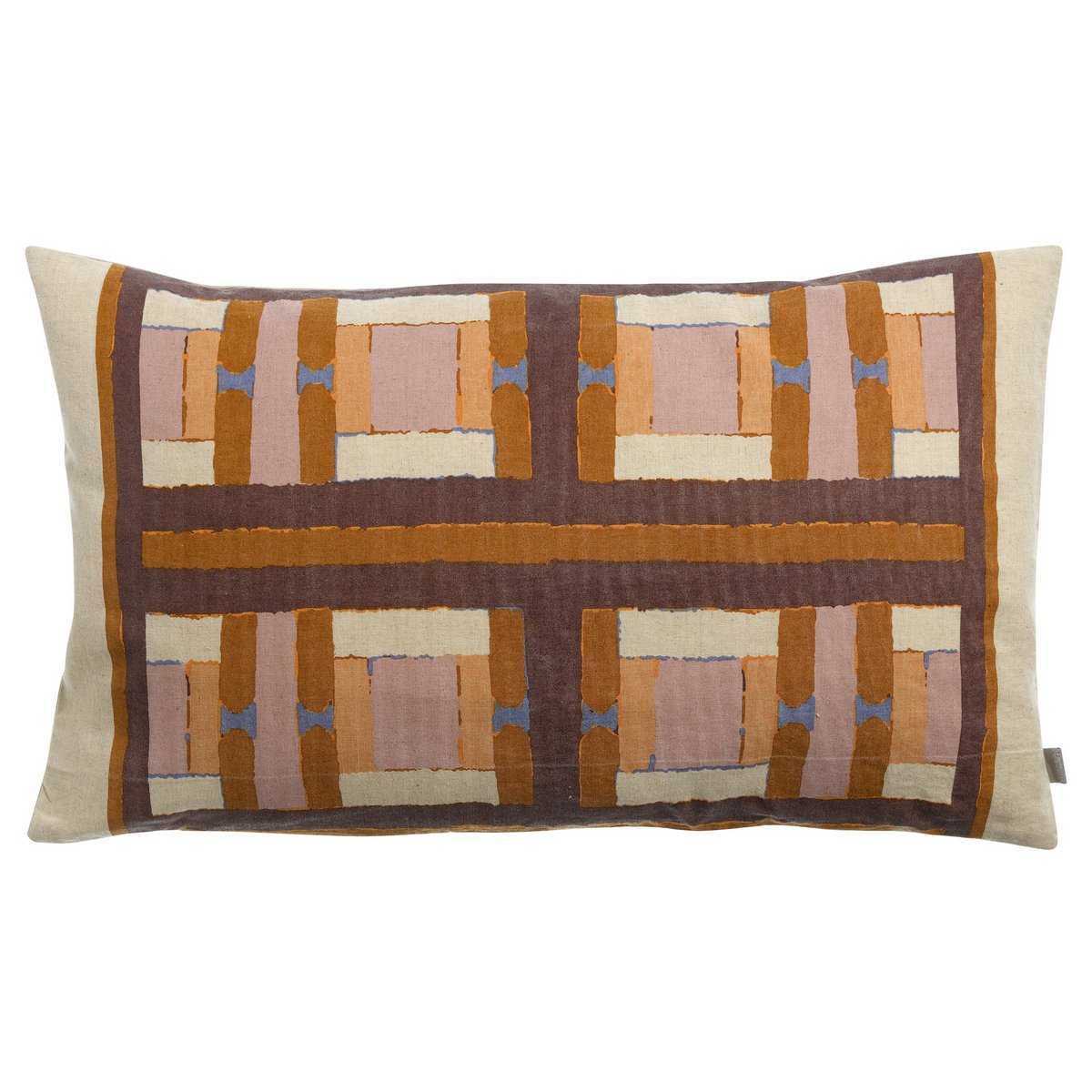 Coussin imprimé Taho Cuivre 40 x 65