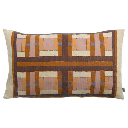 Coussin imprimé Taho Cuivre 40 x 65