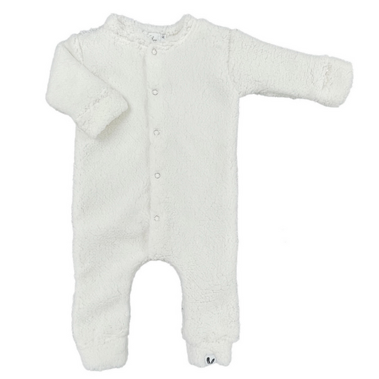 Playsuit teddy ecru