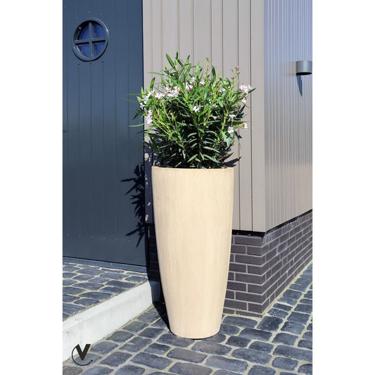 Plantenpot - Java stripe beige