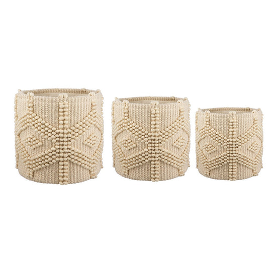 Set of 3 “Jamal” baskets