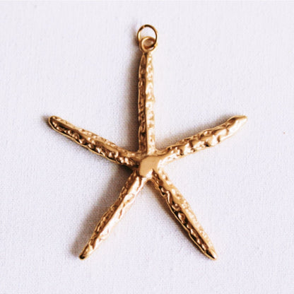Starfish charm (pendant for XL beaded necklace)