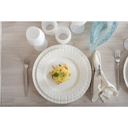 Lilia white presentation plate 30.4x30.4x3cm