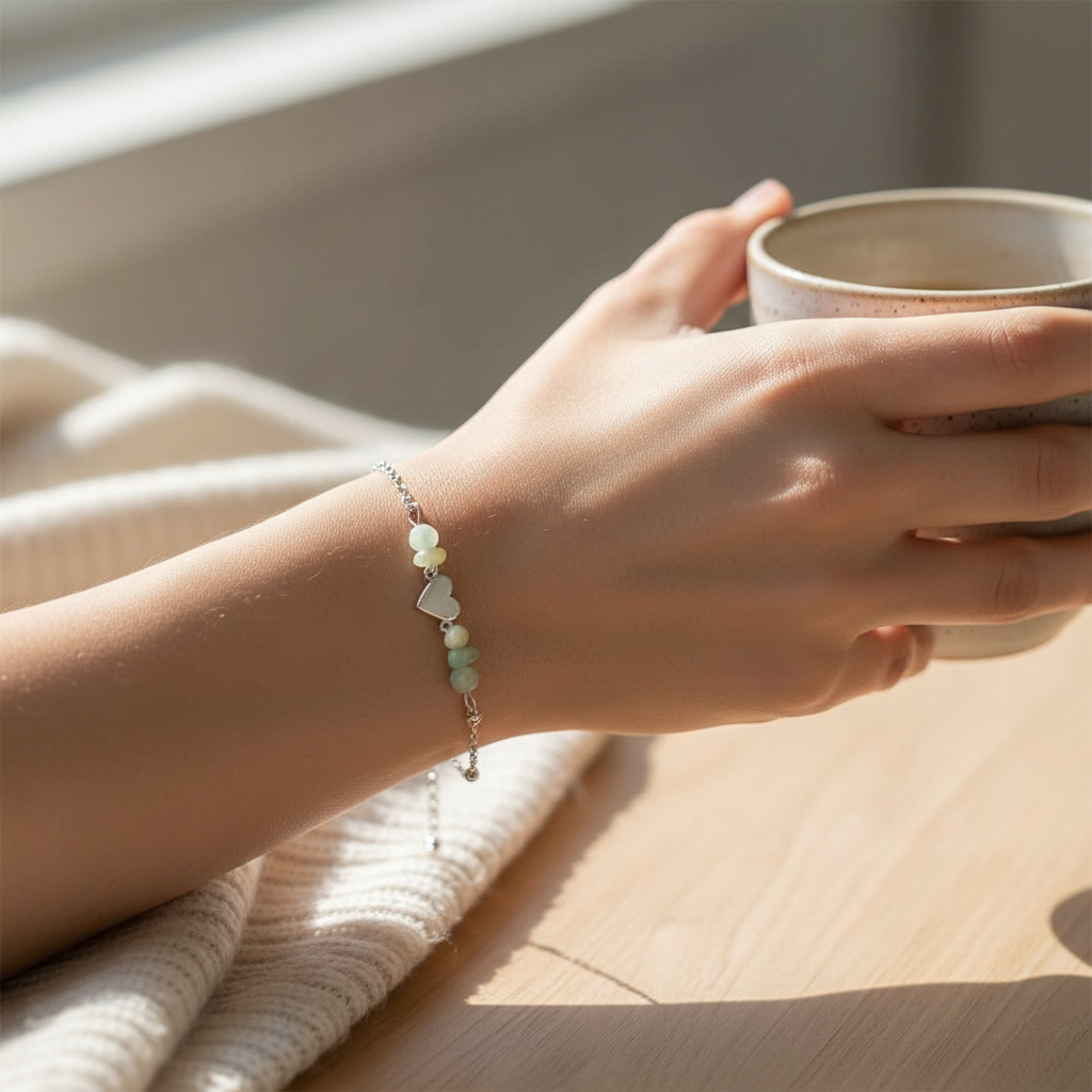 Bracelet Connection and Balance - Silver