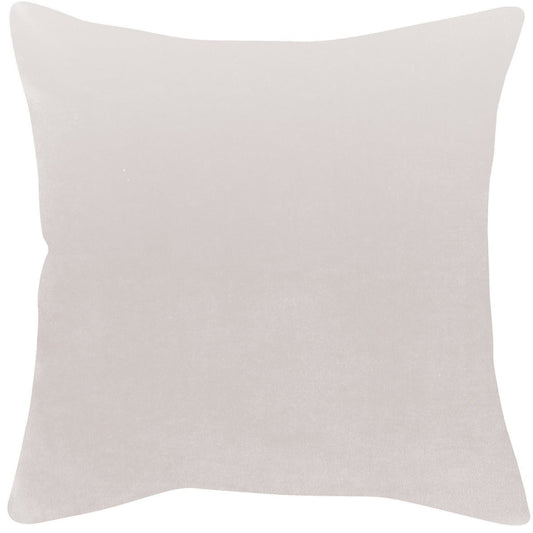 Plain cushion Elise Craie 45 x 45