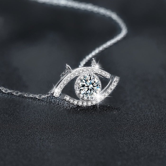 Lucky Eye Moissanite Necklace