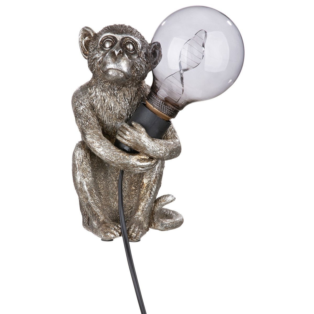 Poly lamp "Monkey" antique silver