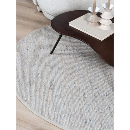 Rug Scott Dark Beige Round ø160 cm
