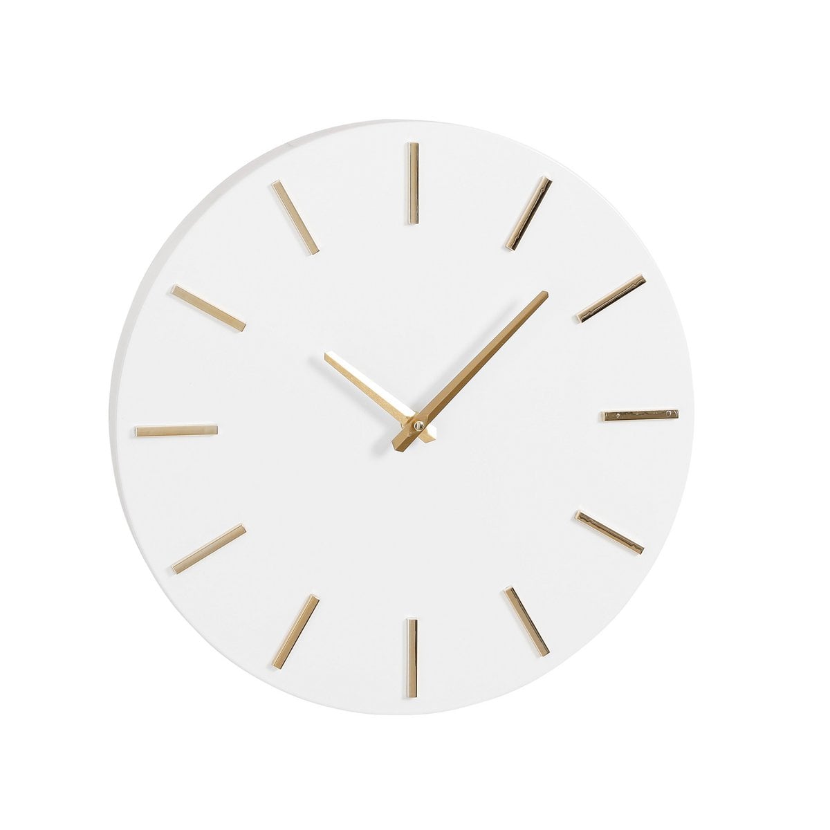 Wall clock Brixen White
