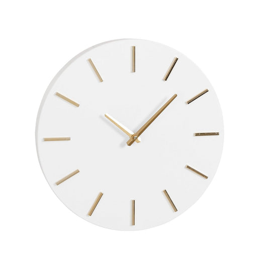 Wall clock Brixen White