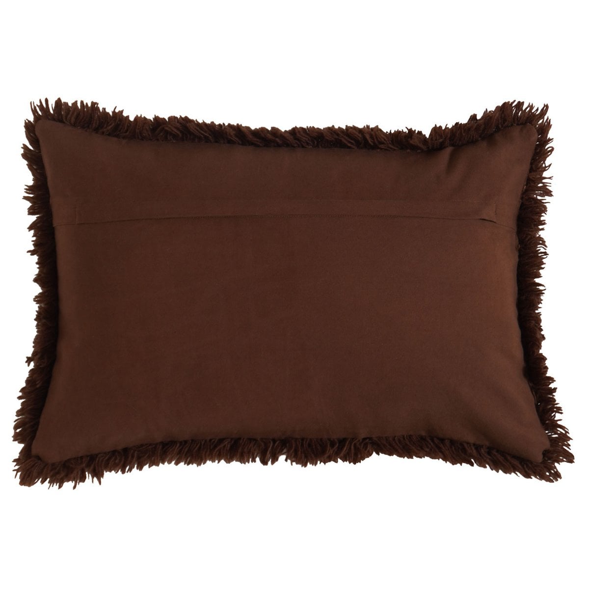 Cushion Shaggy Brown - 40 x 60 cm