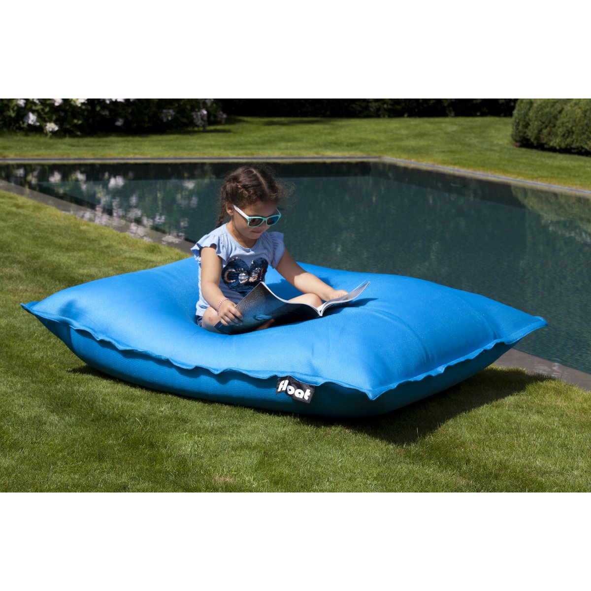 FLOAT BEANBAG SWIMMINGPOOL - turquoise