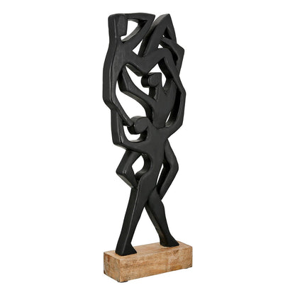 Sculpture Acrobatics, black H.60 cm