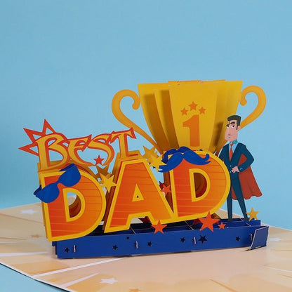 3D Card for Dad-Father's Day Card