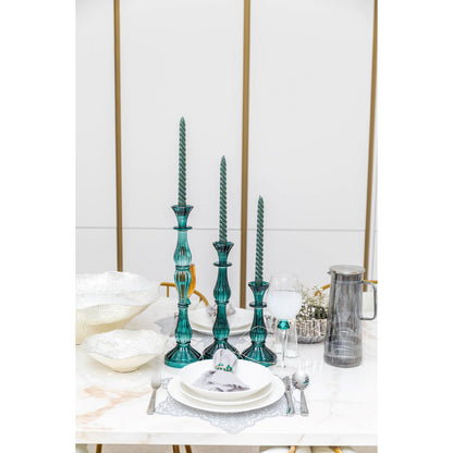 CHANDELIER TURQUOISE GRAND MODELE H41CM