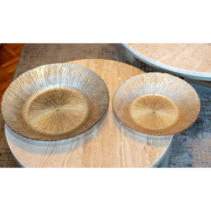 Irily beige round cut 30x30x5cm
