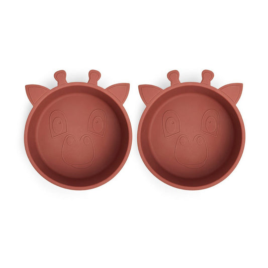 Alex silicone deep plate 2-pack Giraf