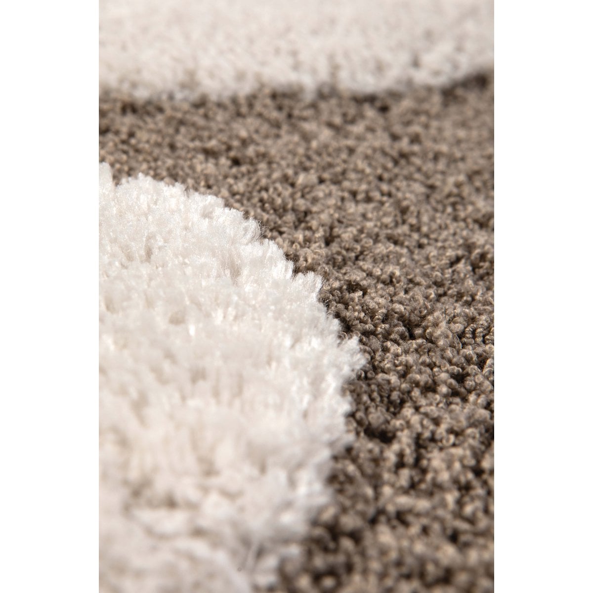 Tapis recyclé Yan Neige 200 x 290 x 2