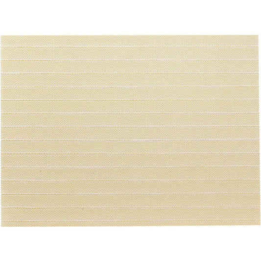 Manoka Placemat Snow/gold 33 x 45