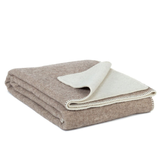 Woolen bed Blanket ECO FOSSIL