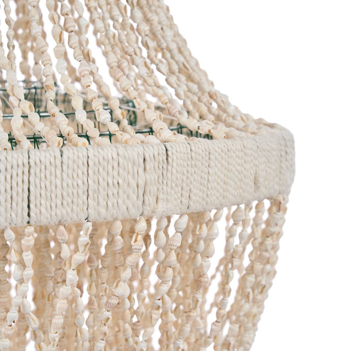 The Ocean Tower Shell Chandelier - Natural - L