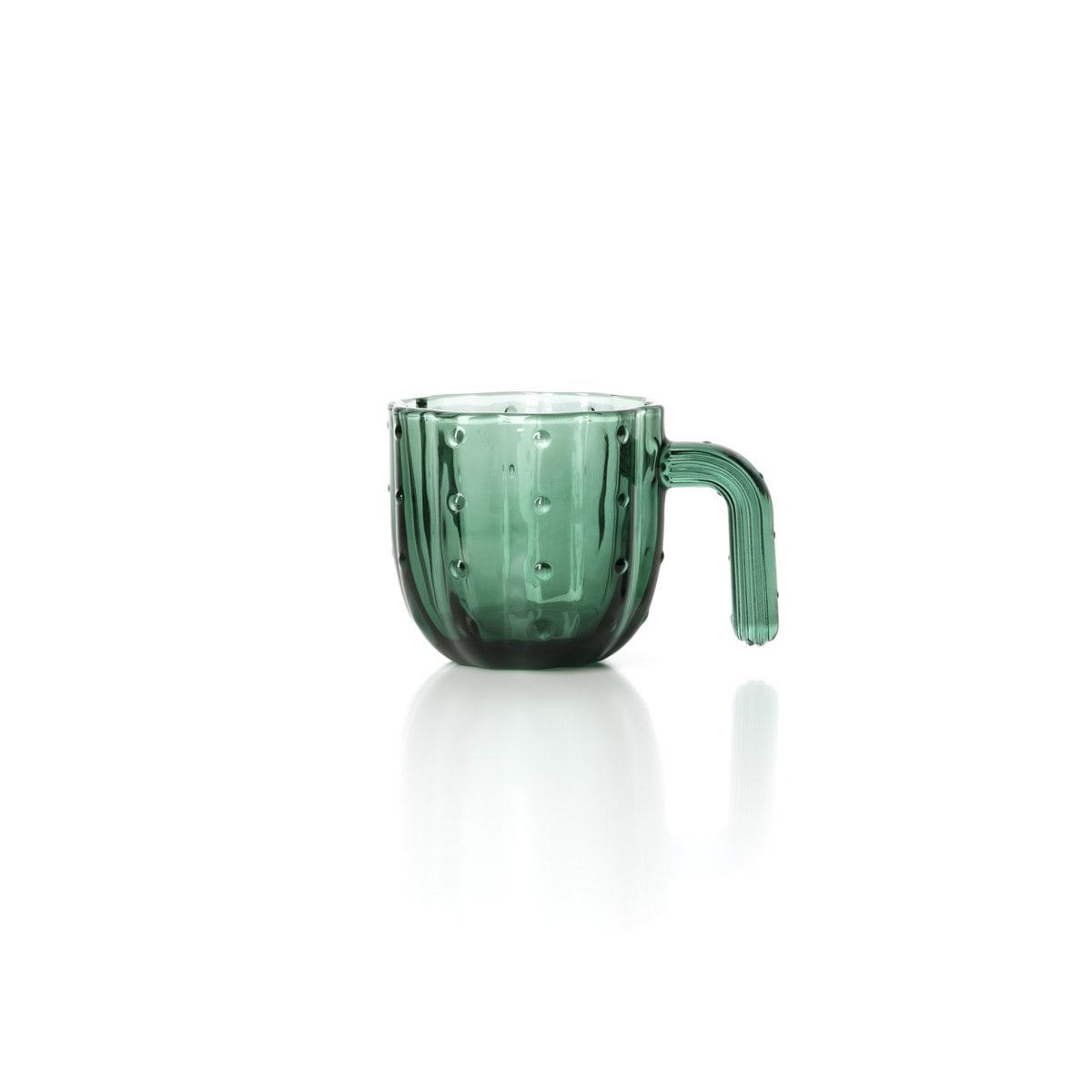 The Stack-a-Cactus Glasses - Green - Set of 4