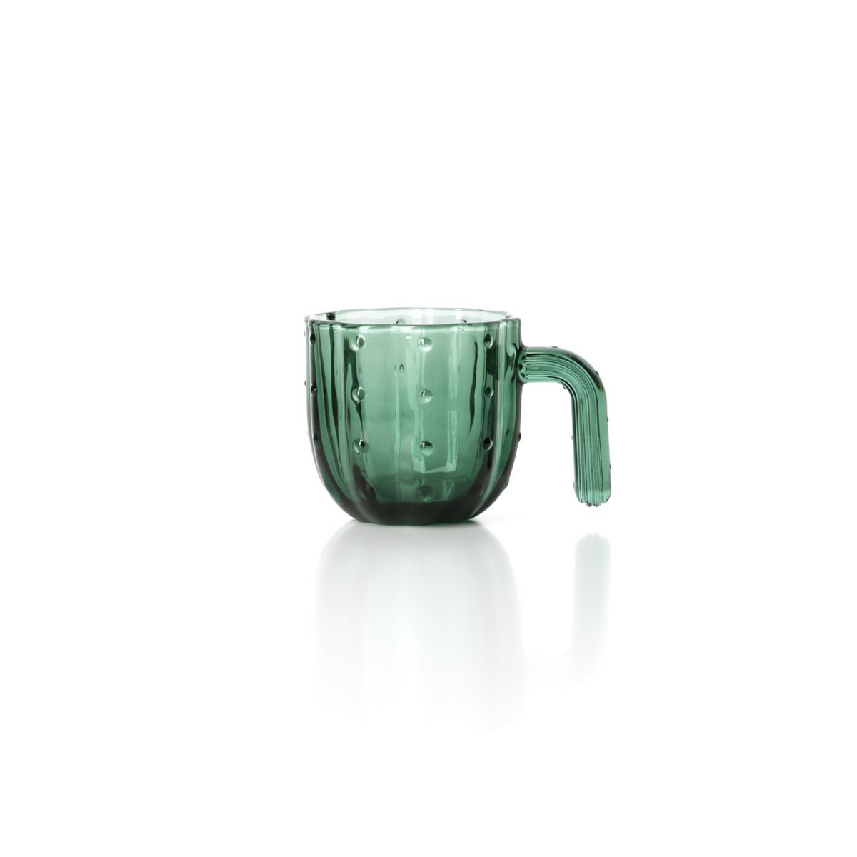 The Stack-a-Cactus Glasses - Green - Set of 4