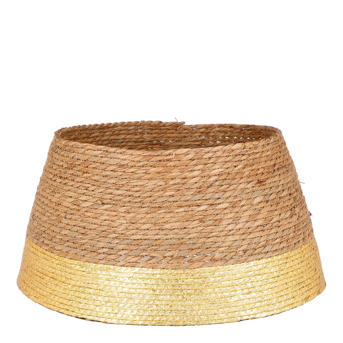 Christmas tree skirt Gold