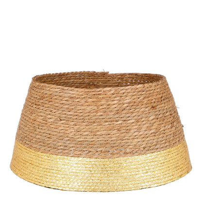 Christmas tree skirt Gold