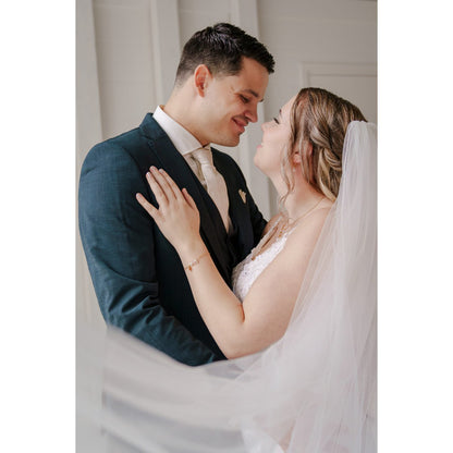 Chalcedone and Moonstone earrings - Gold