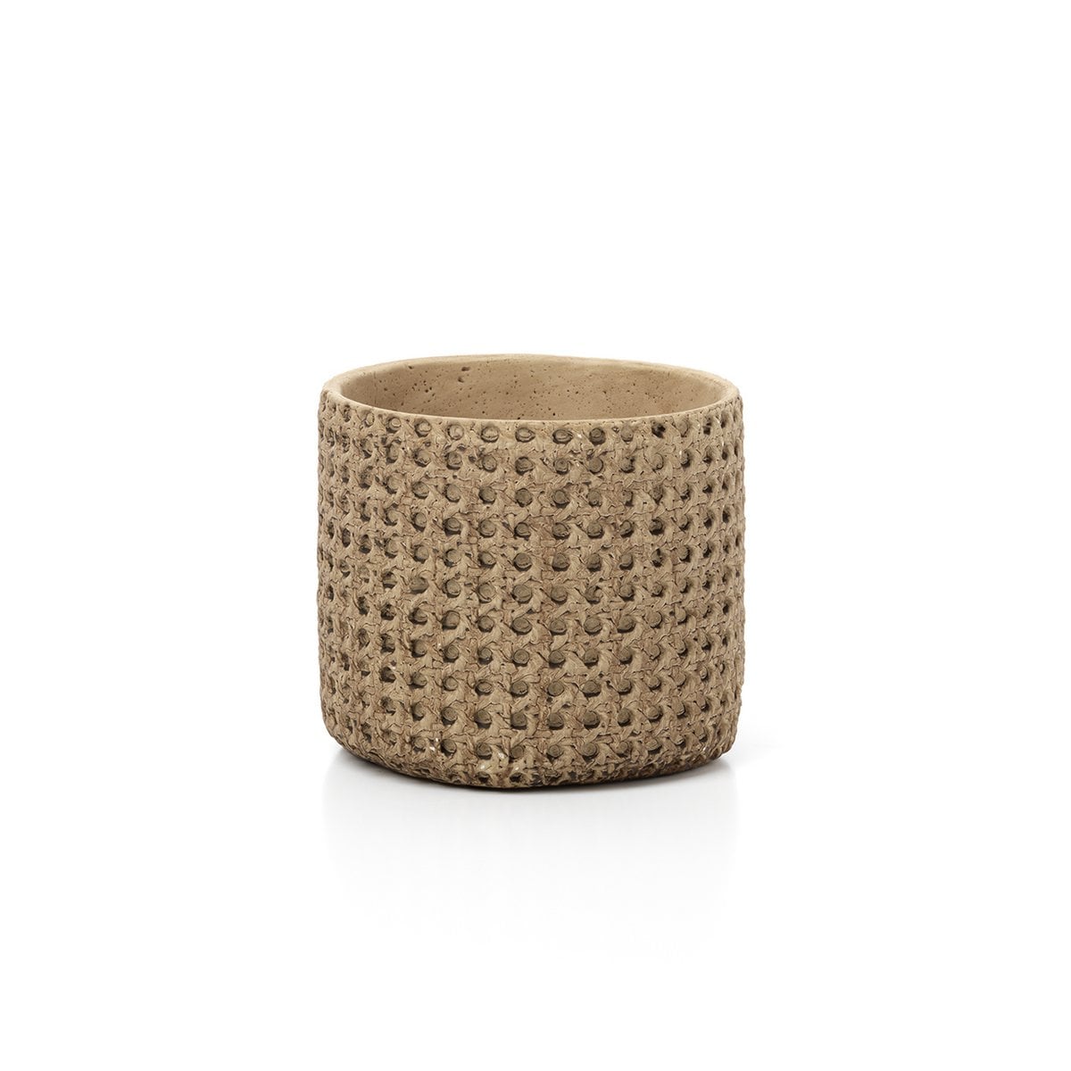 The RattanRock Planter - Natural - M