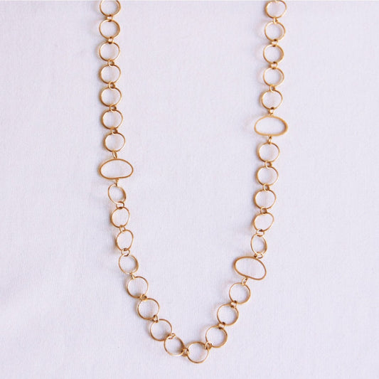 Long necklace 'circles'