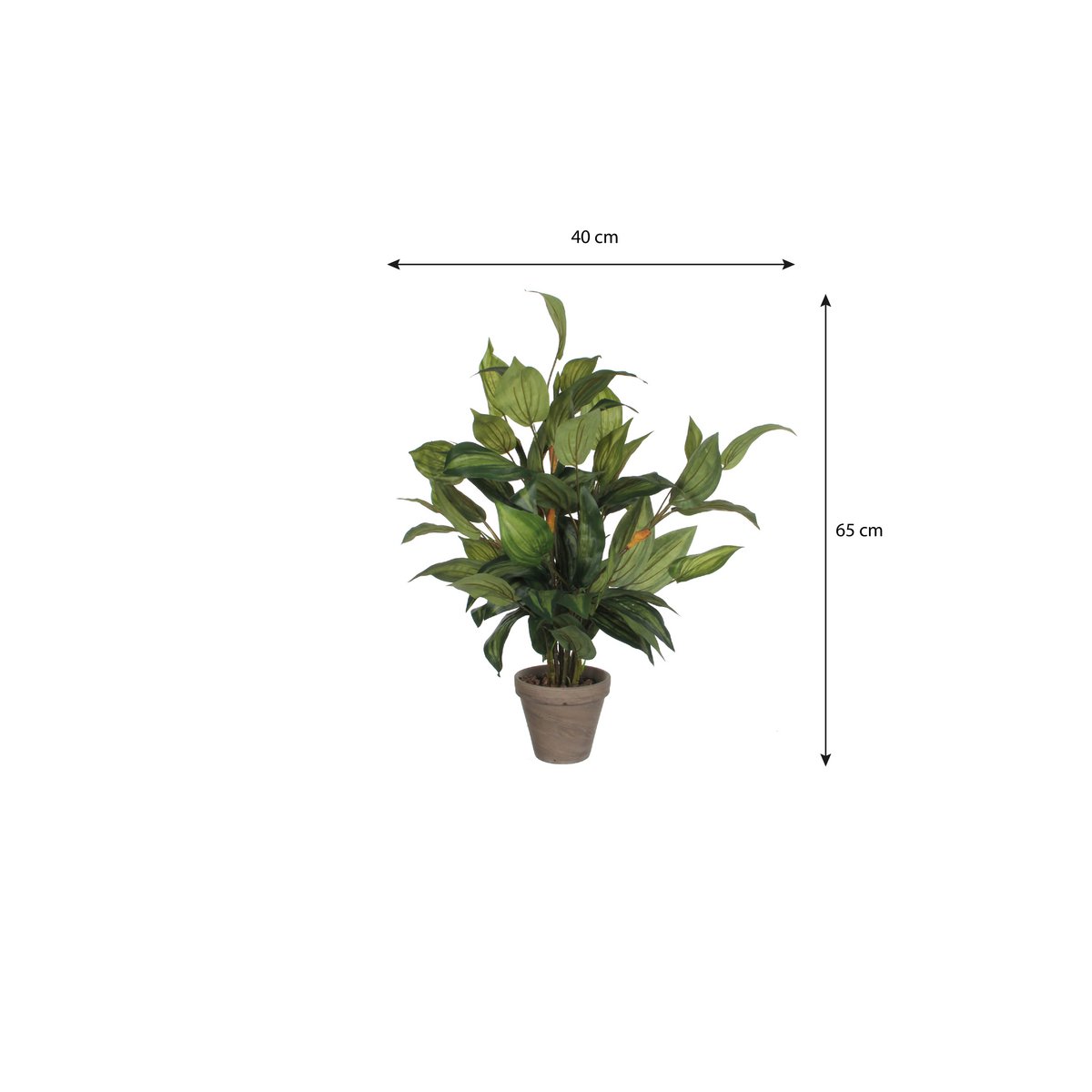 Artificial plant Hosta Green